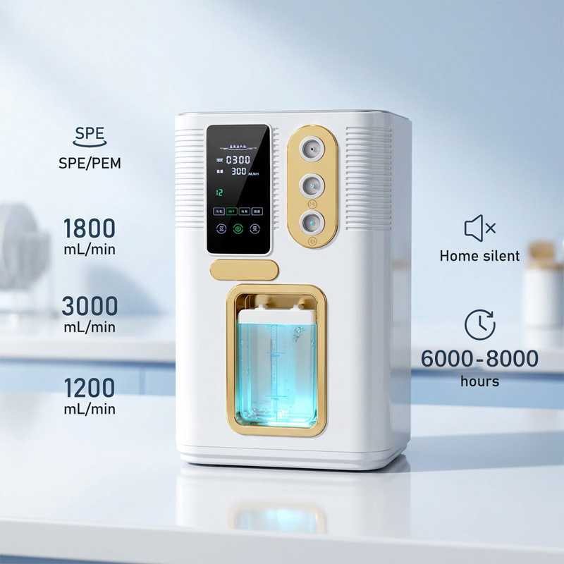 Spa Wellness Usa - 3000ML Haushalts-Wasserstoffgenerator, energiesparend, Pulse Tech PEM