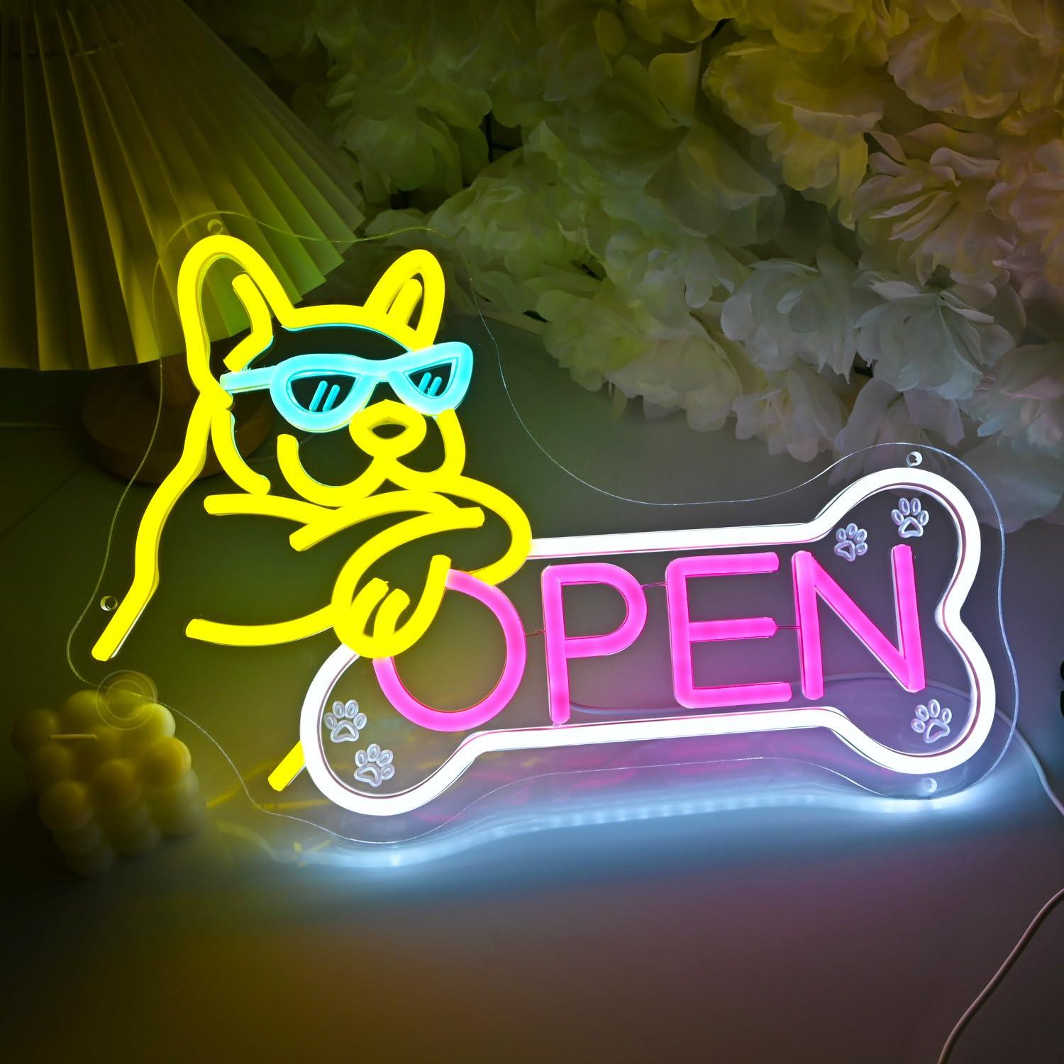 Neon-Schild 'Pet Shop Open' mi – Spa & Wellness Retreat Bewertung und Preis